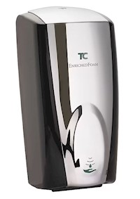 DISPENSER, HAND SOAP, MOUNTED, AUTOMATIC, RUBBERMAID, GREY/SILVER MAIN