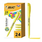 HIGHLIGHTERS, BIC, STICK, CHISEL TIP, YELLOW, 24/CT THUMBNAIL