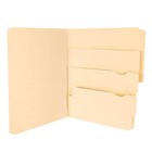 FILE FOLDER, 4 TAB, LETTER SIZE, MANILA, 24/CT THUMBNAIL