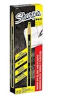 CHINA MARKERS, SHARPIE, PEEL-OFF, BLACK, 12/CT THUMBNAIL