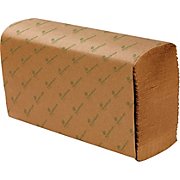 PAPER TOWELS, MULTIFOLD, 1-PLY, RECYCLED, NATURAL, 4000/CT THUMBNAIL