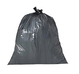 60 GALLON, 1.2 MIL, CHARCOAL, 44" X 56", LOW DENSITY, HERITAGE, 100/CT LARGE