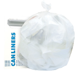 12-16 GALLON, 13 MIC, NATURAL, 24" X 33", HIGH DENSITY, CORELESS ROLL, 500/BOX LARGE