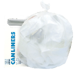 12-16 GALLON, 13 MIC, NATURAL, 24" X 33", HIGH DENSITY, CORELESS ROLL, 500/BOX THUMBNAIL