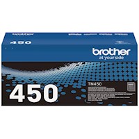 TONER, CARTRIDGE, HIGH YIELD, BROTHER TN450, BLACK MAIN