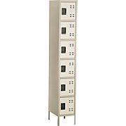 Safco Steel Locker Box Locker Tan THUMBNAIL