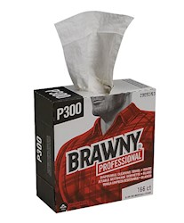 WIPES, INDUSTRIAL, SCRIM REINFORCED, BRAWNY LARGE