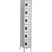 Safco Steel Locker Box Locker Gray THUMBNAIL