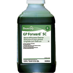 MULTIPURPOSE CLEANER, DIVERSEY, GP FORWARD SC 8, J-FILL, CITRUS SCENT, 2.5 L, 2/CT LARGE