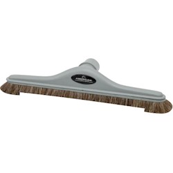 FLOOR TOOL, 14", W/FRONT CUT-OUT BRUSH, HORSE HAIR LARGE