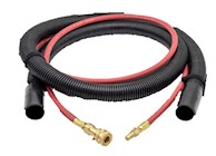 HOSE SET, 7' X 1-1/4", MALE AND FEMALE QDS, NO TOOL, FOR SPOTTER THUMBNAIL