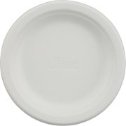 Plates, 7 3/4", White, Chinet Classic Paper Plate White 8 3/4 Round 500/Ct  THUMBNAIL