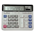 CALCULATOR, 12-DIGIT, DESKTOP, VICTOR 2140, GREY THUMBNAIL