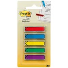 PAGE FLAGS, POST-IT, ARROW, 0.5"W, ASSORTED COLORS, 100 FLAGS/CT THUMBNAIL