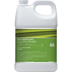 Disinfectant and Sanitizer, Staples #66  Dilutes 1/4 oz. per Gallon of Water 1 Gallon  LARGE