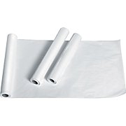 EXAM TABLE PAPER, 125' X 18", WHITE, CREPE, 12/CT LARGE