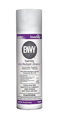 DISINFECTANT, ALL-PURPOSE CLEANER, DIVERSEY ENVY, LEMON, 19 OZ. MAIN