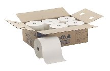HARDWOUND PAPER TOWELS, WHITE, SOFPULL, 1-PLY, 6/CT THUMBNAIL