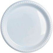 Plates, 9", White, Plastic Plates 500/Ct  MAIN