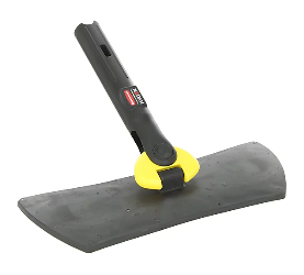 FLAT MOP FRAME, RUBBERMAID HYGEN, BLACK, 11" LARGE
