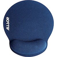 MOUSE PAD, FOAM, WRIST REST, BLUE MAIN