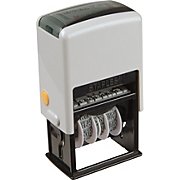 Cosco Offistamp Self-Inking Stamps Date/Received Black/Red  THUMBNAIL