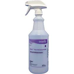 EMPTY SPRAY BOTTLE, FOR DIVERSEY SILK SCREEN OXIVIR FIVE 16, 32 OZ, 1/EA LARGE