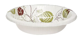 PAPER BOWLS, HEAVYWEIGHT, DIXIE PATHWAYS, 20 OZ., 125/PK THUMBNAIL