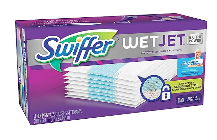WET CLOTHS, SWIFFER WET JET, EXTRA POWER, 14/BX THUMBNAIL