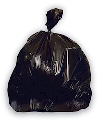 40-45 GALLON, BLACK, 16 MIC, HIGH DENSITY, 10 ROLLS, 25 BAGS/ROLL, 250/CT LARGE