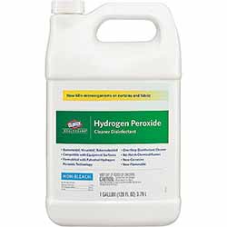 Disinfectant, Hydrogen Peroxide Cleaner / Disinfectant, 1 Gallon, 4/Ct, Clorox Healthcare LARGE