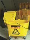 MOP BUCKET COMBO, SIDE-PRESS, RENOWN, YELLOW, 35 QT THUMBNAIL