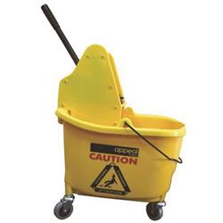 BUCKET COMBO, DOWN-PRESS, RENOWN, YELLOW, 35 QT LARGE