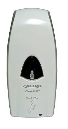 DISPENSER, FOAM HAND SOAP, AUTOMATIC, BETCO CLARIO, WHITE THUMBNAIL