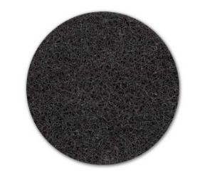 16", BLACK, STRIPPING PADS, 5/CT LARGE