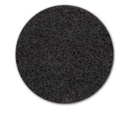 19", BLACK, STRIPPING PADS, 5/CT LARGE