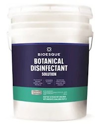DISINFECTANT SOLUTION, BOTANICAL, BIOESQUE, 5 GALLON PAIL LARGE