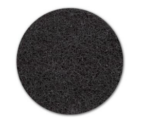 19", BLACK, STRIPPING PADS, 5/CT LARGE