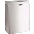 DISPENSER, BOBRICK CONTURA, HINGED LID, STAINLESS STEEL, 1 GAL THUMBNAIL