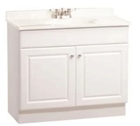 BATHROOM VANITY CABINET WITH TOP WITH 2-DOOR IN WHITE, RICHMOND, RSI 36 IN. X 31 IN. X 18 IN. MAIN