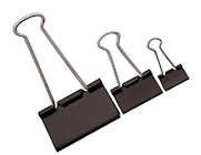 BINDER CLIPS, MINI, BLACK, STAPLES, 12/PACK (15348) THUMBNAIL