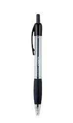 PENS, BALLPOINT, RETRACTABLE, STAPLES, MEDIUM POINT, 1.0MM, BLACK INK, 12/PACK (50793) LARGE
