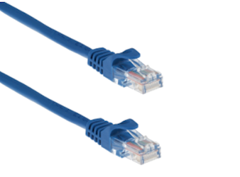 ETHERNET NETWORK CABLE, MONOPRICE®,  25' 24AWG CAT6 UTP , BLUE LARGE