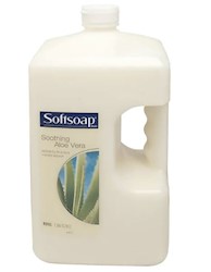 SOFTSOAP, ALOE VERA SOAP REFILL, HAND, SKIN, WHITE, MOISTURIZING, RICH LATHER, 4/CT LARGE