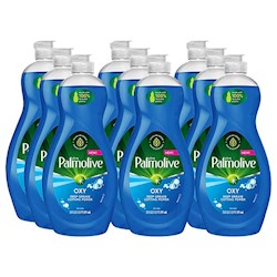 DISH SOAP, PALMOLIVE, LIQUID, UNSCENTED, 20 OZ, 9/CT LARGE