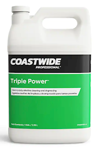 Triple Power Degreaser, Grape Scent, 3.78 L Bottle, 4/Carton