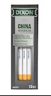 CHINA MARKERS, BOLD TIP, DIXON PHANO, WHITE, 12/CT THUMBNAIL