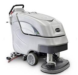 AUTO SCRUBBER, 26", DUAL BRUSH, 24 VOLT, 270 AH AGM, 23 GALLON, ONYX, DX26T LARGE