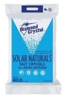 WATER SOFTENING SALT, DIAMOND CRYSTAL SOLAR NATURALS, 40.5 LB BAG MAIN