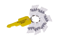 DISPENSER KEYS, UNIVERSAL 'WAFFLE' STYLE, 12/PK, (Must purchase two at this price) THUMBNAIL